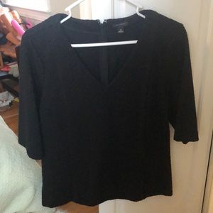 Ann Taylor Black top great for work styles.